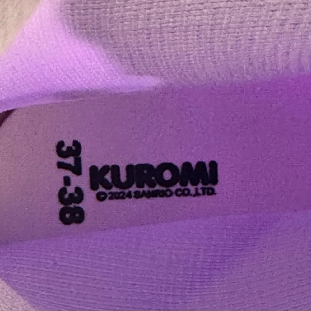 Kuromi Girls Purple Character Rain Boots 37-38